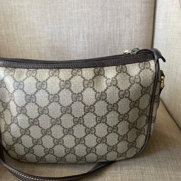 Authentic Gucci vintage web sherry line crossbody bag 89.02.032 (R09) - Picture 6 of 16